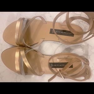 Steven by Steve Madden metallic sandals